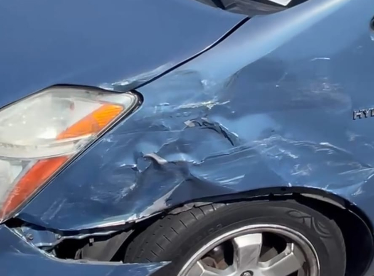 Vehicle before collision repair